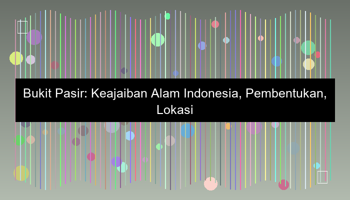 bukit pasir