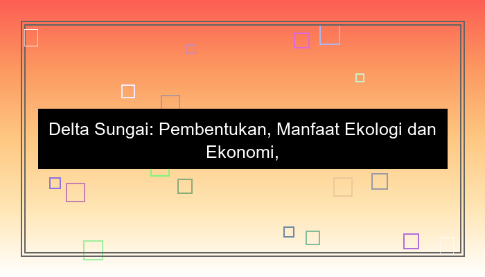 delta sungai