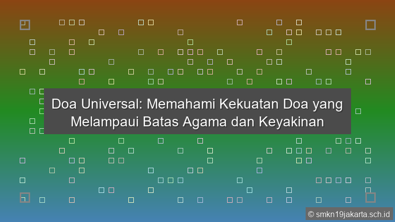 Doa Universal