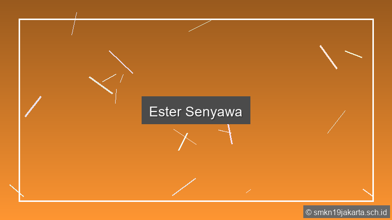 Ester Senyawa