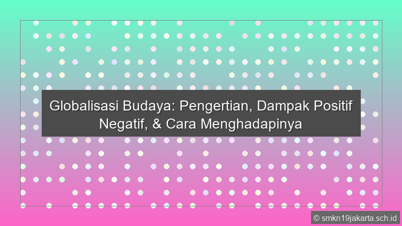 Globalisasi Budaya