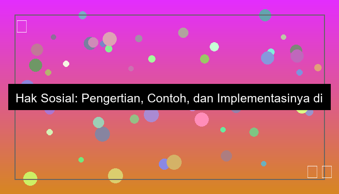 hak sosial