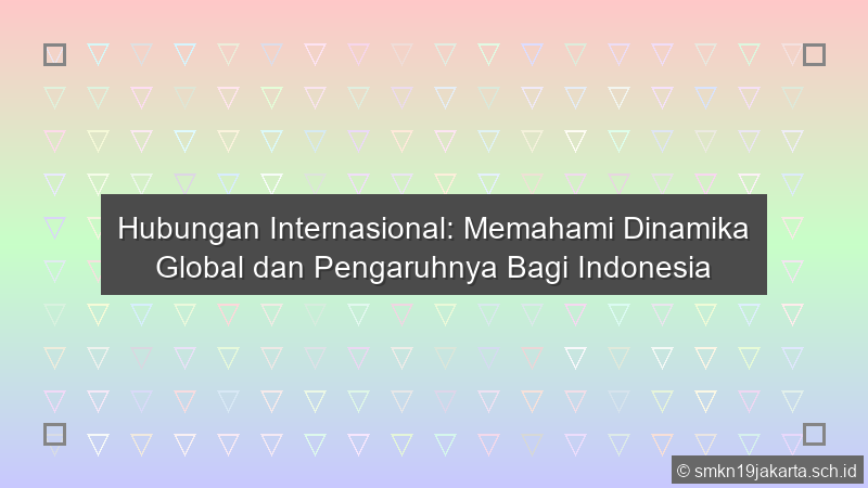 Hubungan Internasional