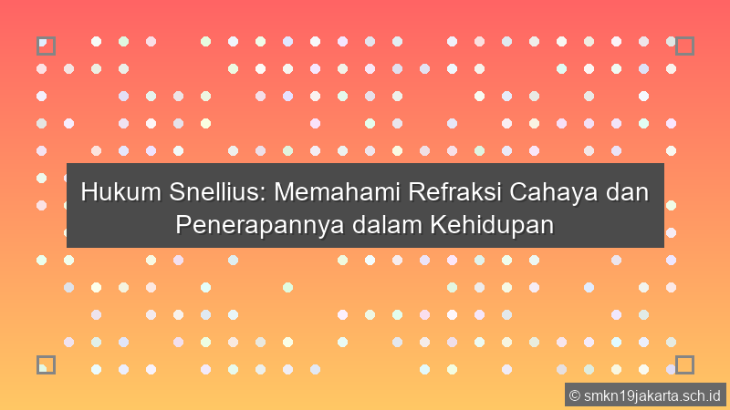 Hukum Snellius