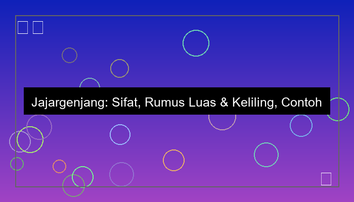 jajargenjang sejajar