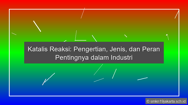 Katalis Reaksi