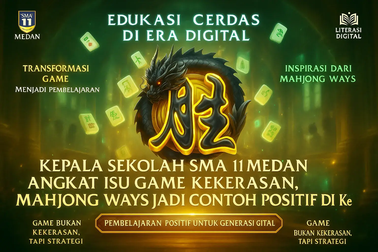 Kepala Sekolah Sma 11 Medan Angkat Isu Game Kekerasan Mahjong Ways Jadi Contoh Positif Di Kelas