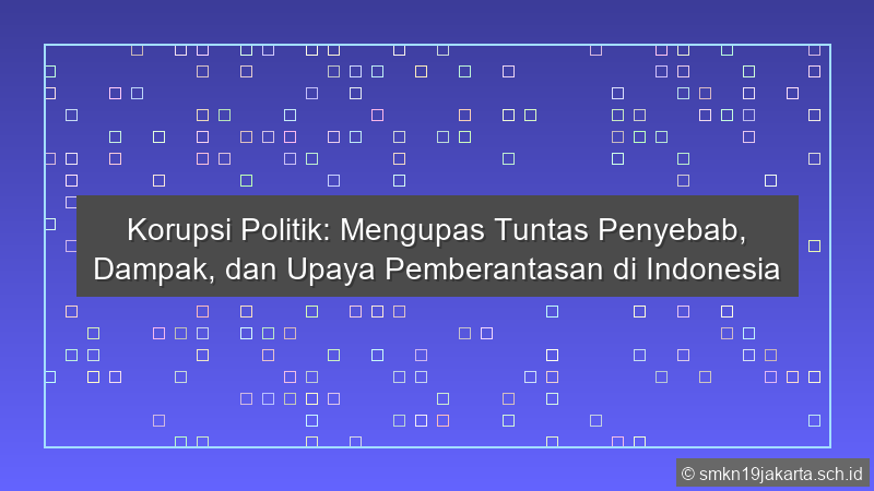 Korupsi Politik