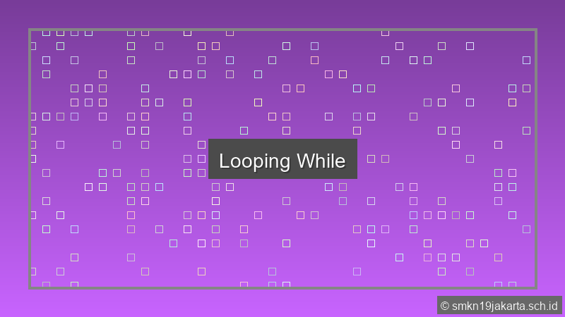 Looping While