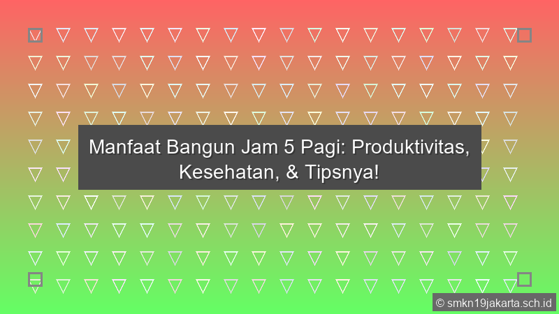 Jam 5 Pagi