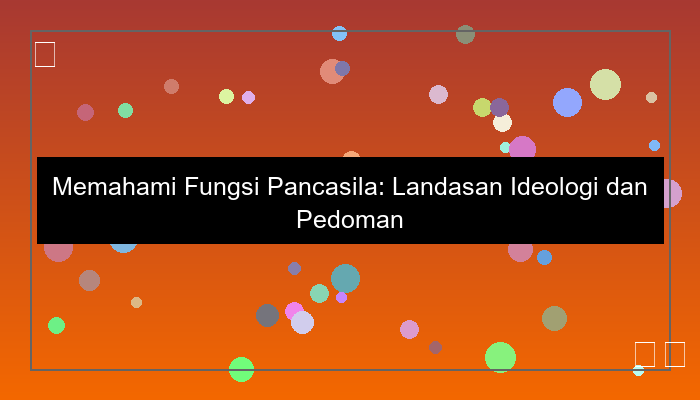 fungsi pancasila
