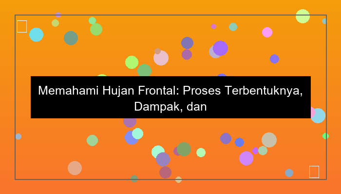 hujan frontal