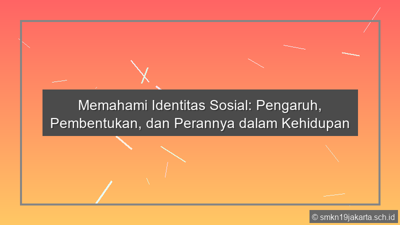 Identitas Sosial
