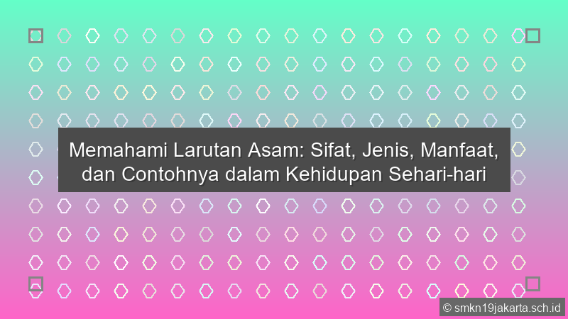 Larutan Asam