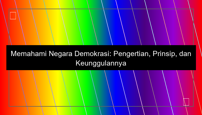 negara demokrasi