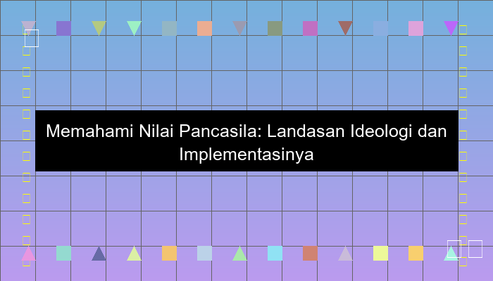 nilai pancasila