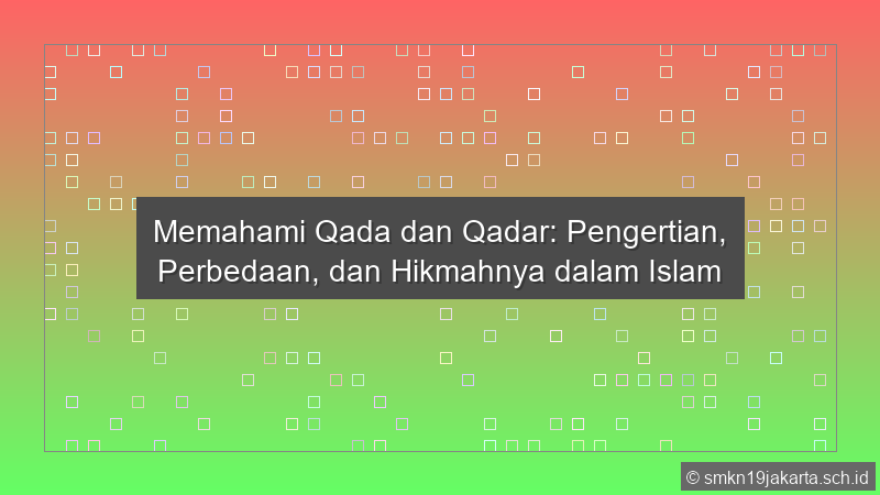 Qada Qadar