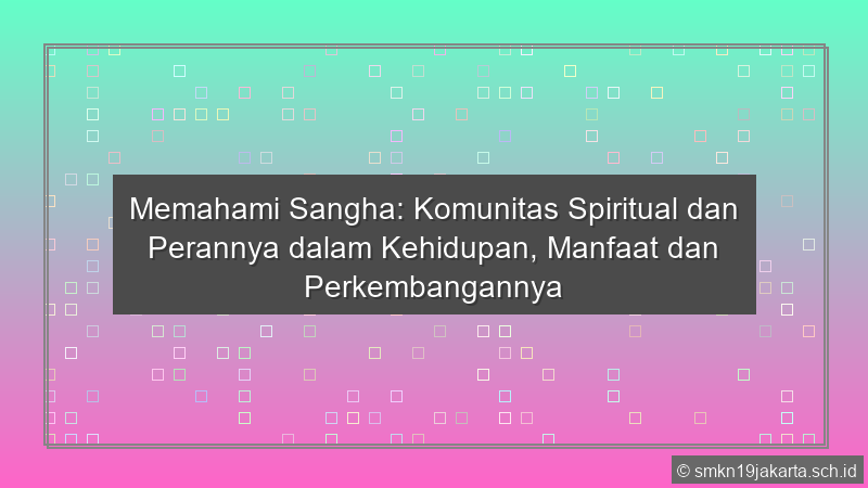 Sangha Komunitas