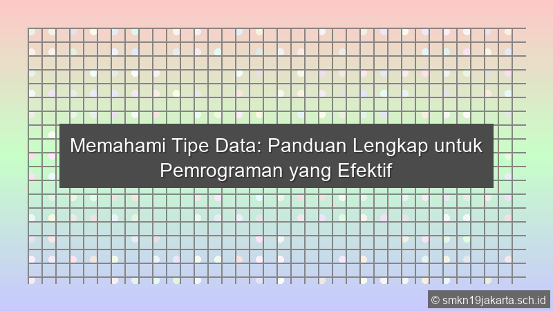 Tipe Data