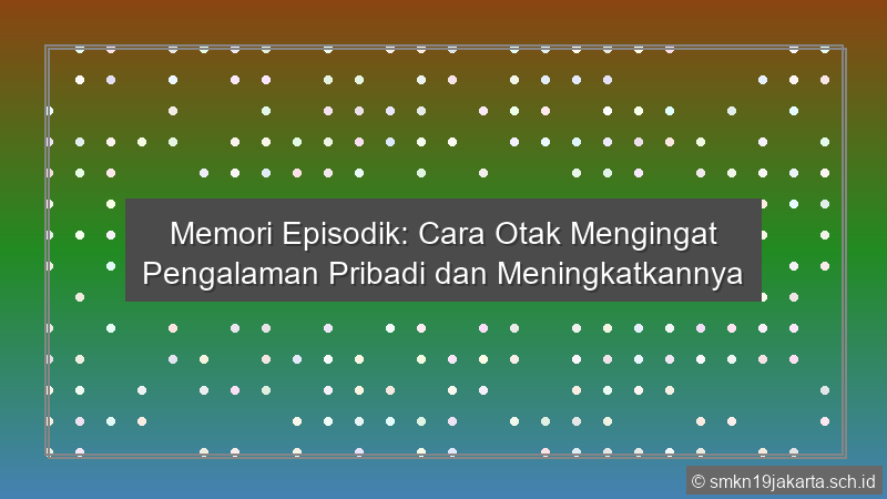 Memori Episodik