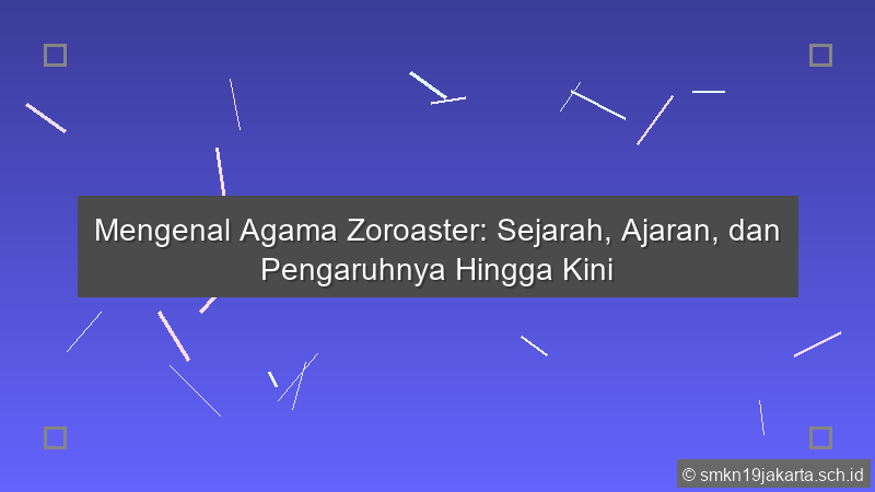 Agama Zoroaster