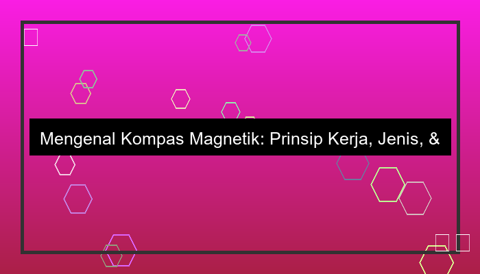 kompas magnetik