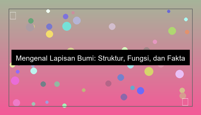 lapisan bumi