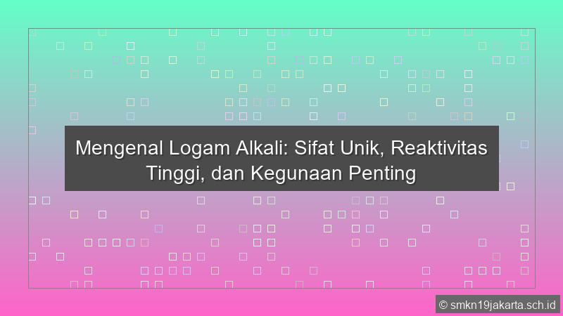Logam Alkali