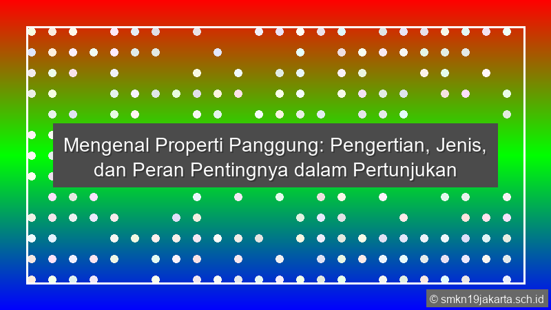Properti Panggung