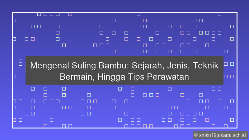 Suling Bambu