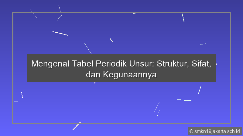 Tabel Periodik