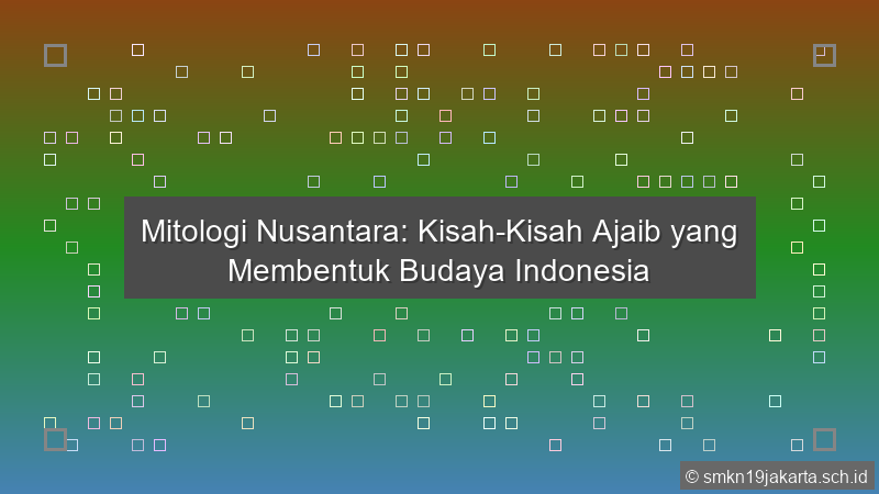 Mitologi Nusantara