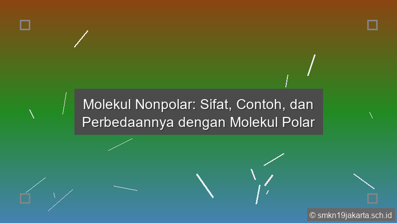 Molekul Nonpolar