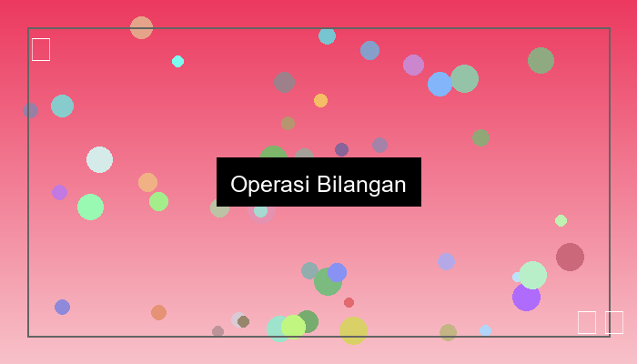 operasi bilangan