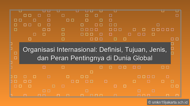 Organisasi Internasional