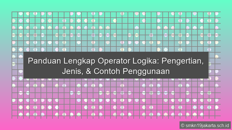 Operator Logika