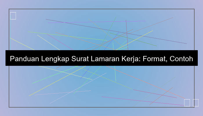 surat lamaran
