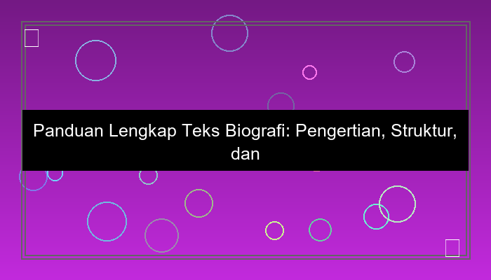 teks biografi