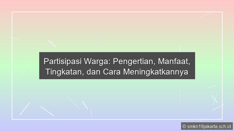 Partisipasi Warga