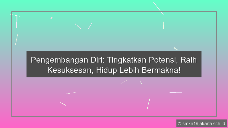 Pengembangan Diri
