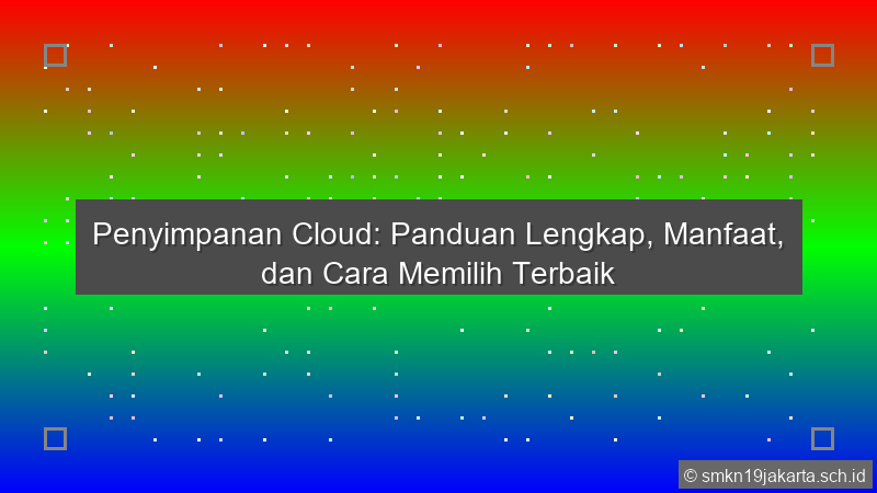 Penyimpanan Cloud