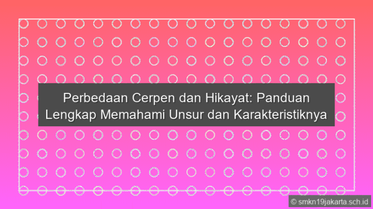 Perbedaan Cerpen Dan Hikayat