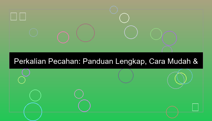 perkalian pecahan
