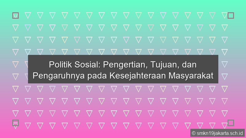 Politik Sosial