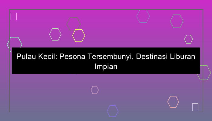 pulau kecil