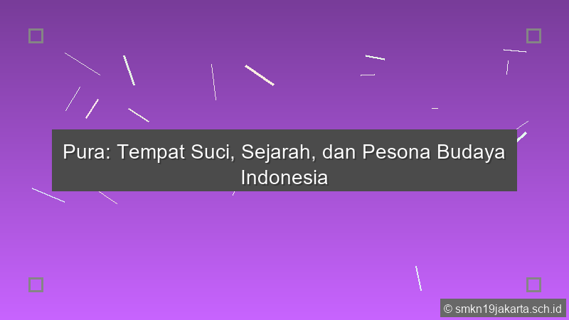 Pura Tempat