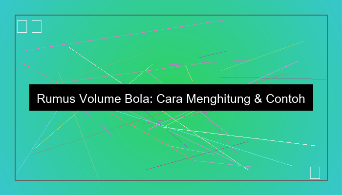 volume bola