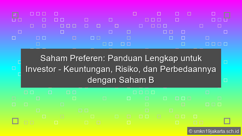 Saham Preferen