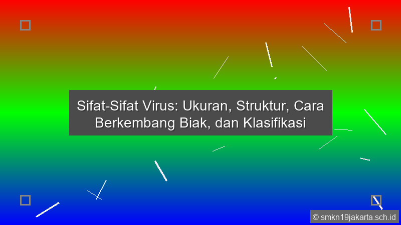 Sifat Sifat Virus