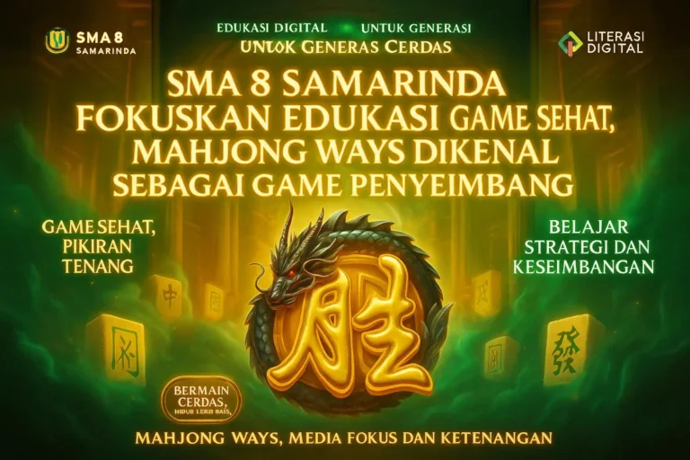 Sma 8 Samarinda Fokuskan Edukasi Game Sehat Mahjong Ways Dikenal Sebagai Game Penyeimbang